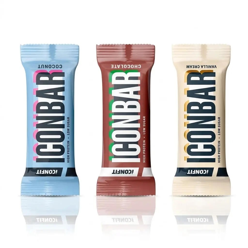 ICONFIT Protein Bar ICONBAR Kookos 45g — Coconut — Bar view 2