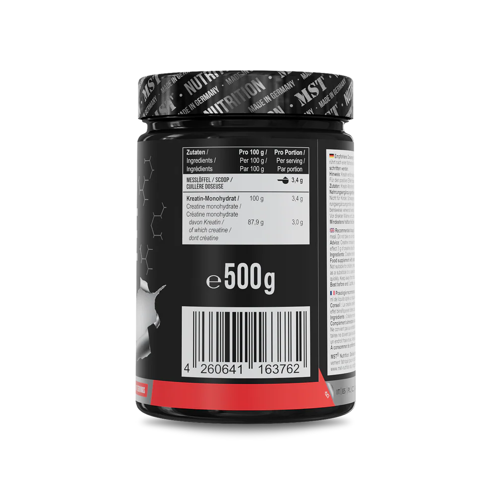 MST Creatine Micronized 500g Maitsestamata — Powder view 2
