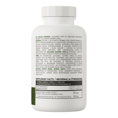 OstroVit Bacopa Monnieri VEGE 90tabs — Capsules view 3