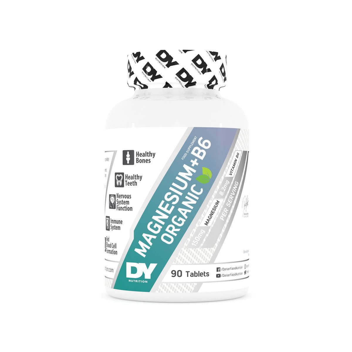 DY Organic Mg + Vitamin B6 Tablets