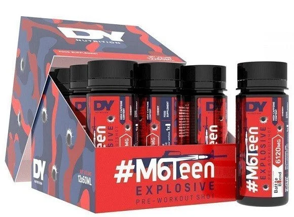 DY Pre-Workout M6Teen Liquid 60ml Kirss — Cherry — Liquid view 2