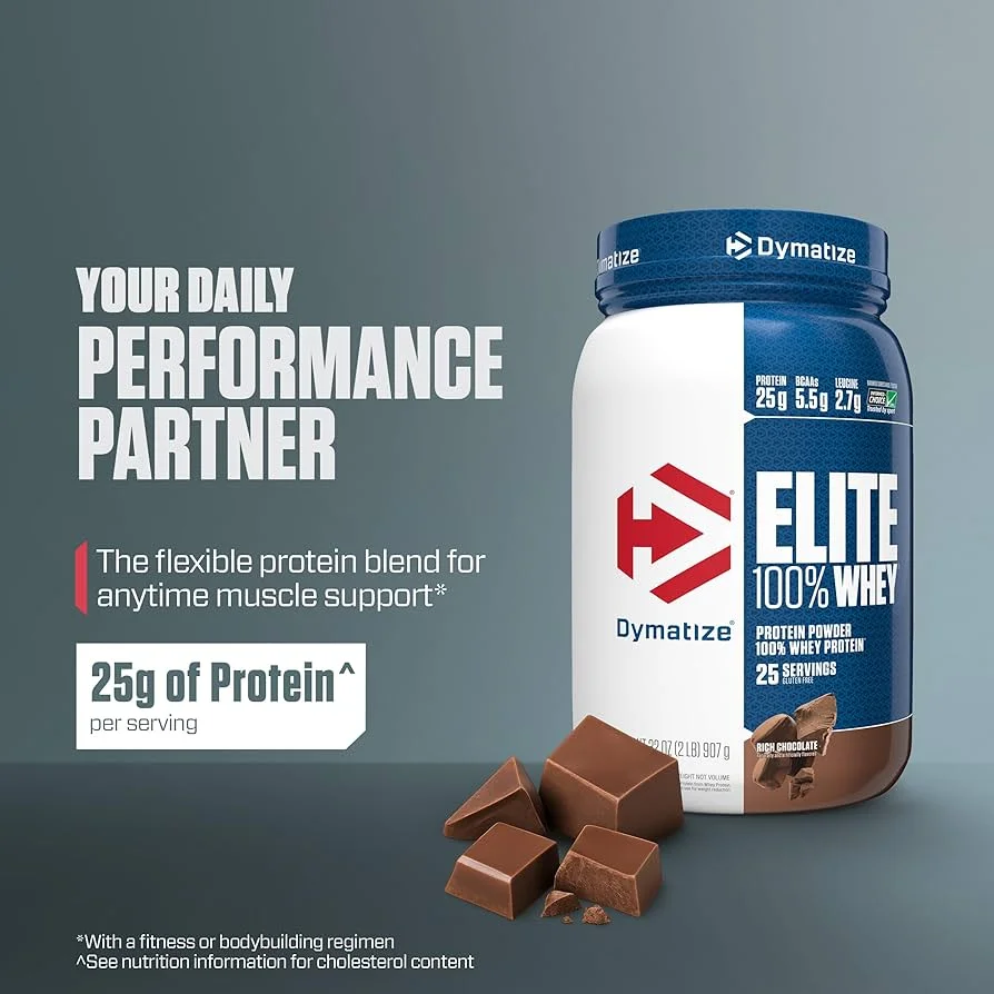 Dymatize Elite Whey 942g Šokolaad — Chocolate — Powder view 2