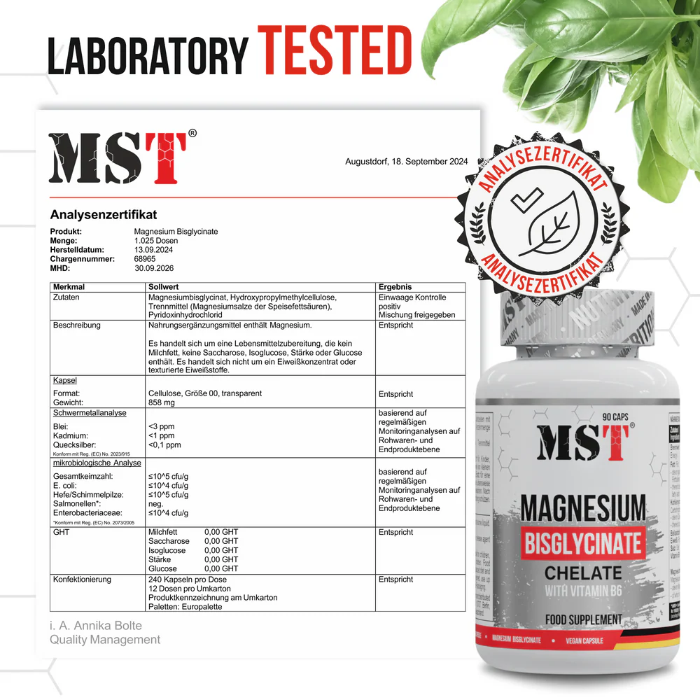 MST Magnesium Bisglycinate 90caps — Capsules view 6