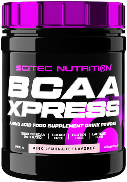Scitec BCAA Xpress 280g Roosa limonaad