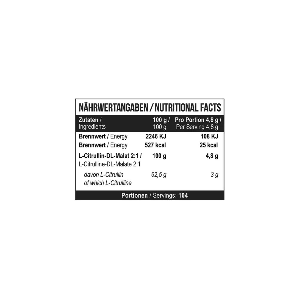 MST Citrulline 500g Maitsestamata — Powder view 4