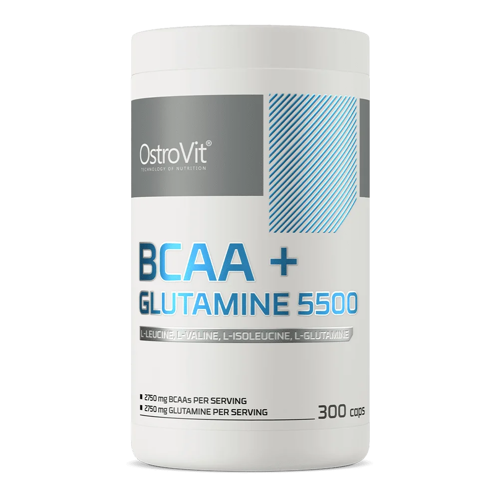 OstroVit BCAA + Glutamine 5500mg 300caps
