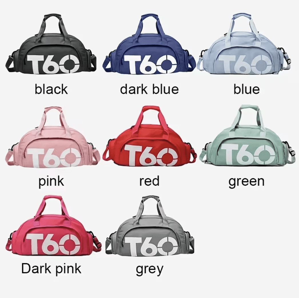 Sports bag T60 pink (roosa) TM — Accessory view 2