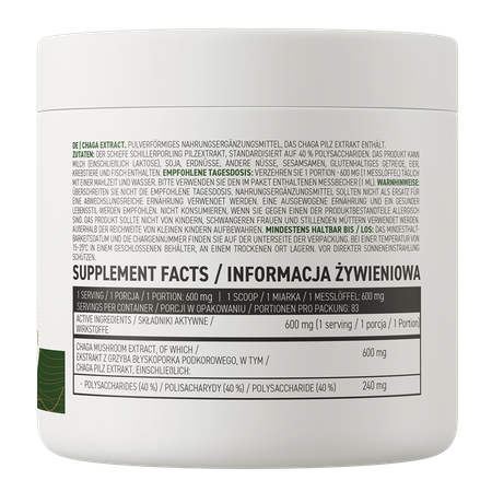 OstroVit Chaga Extract 240mg 50g — Powder view 3