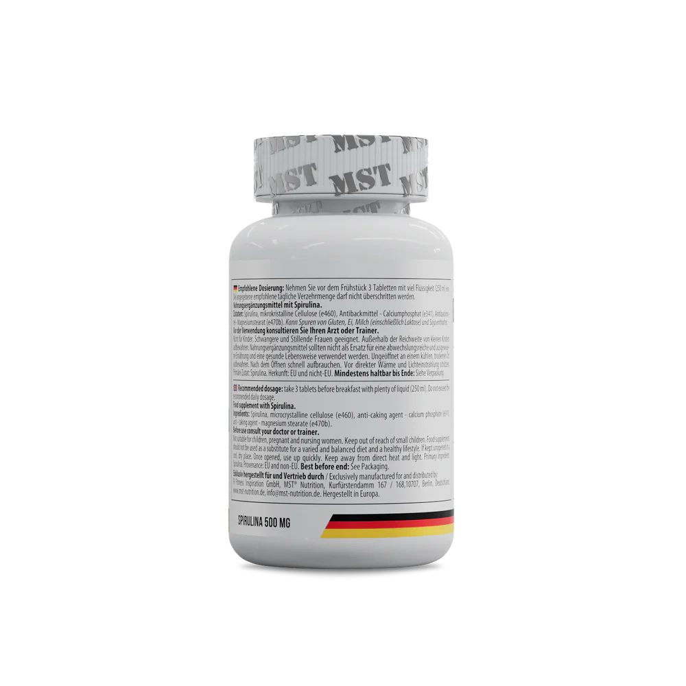 MST Spirulina 90tabs — Tabs view 3