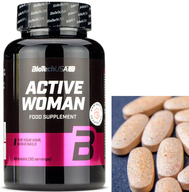 BIOTECHUSA Active Women 60tab — Tabs view 2