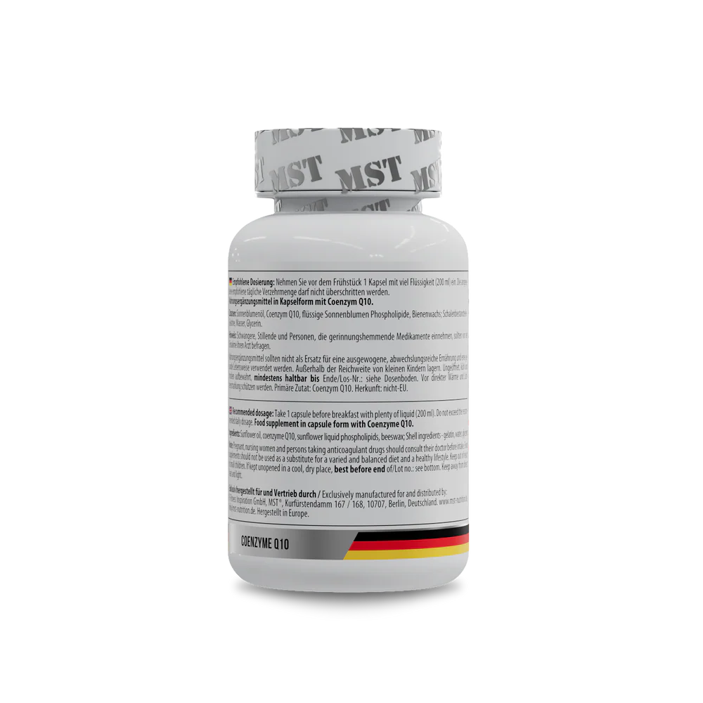 MST Coenzyme Q10 100mg 60caps — Capsules view 3