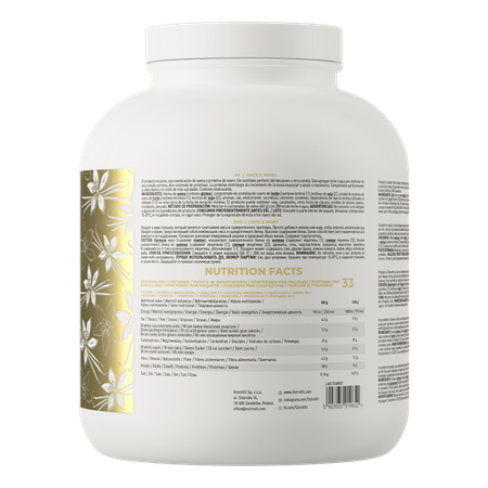 OstroVit OATS & Whey 2000 g Prantsuse vanill — Vanilla — Powder view 3