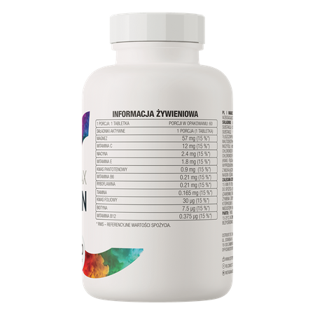 OstroVit Magnesium MAX + Vitamin 60tabs — Tabs view 3