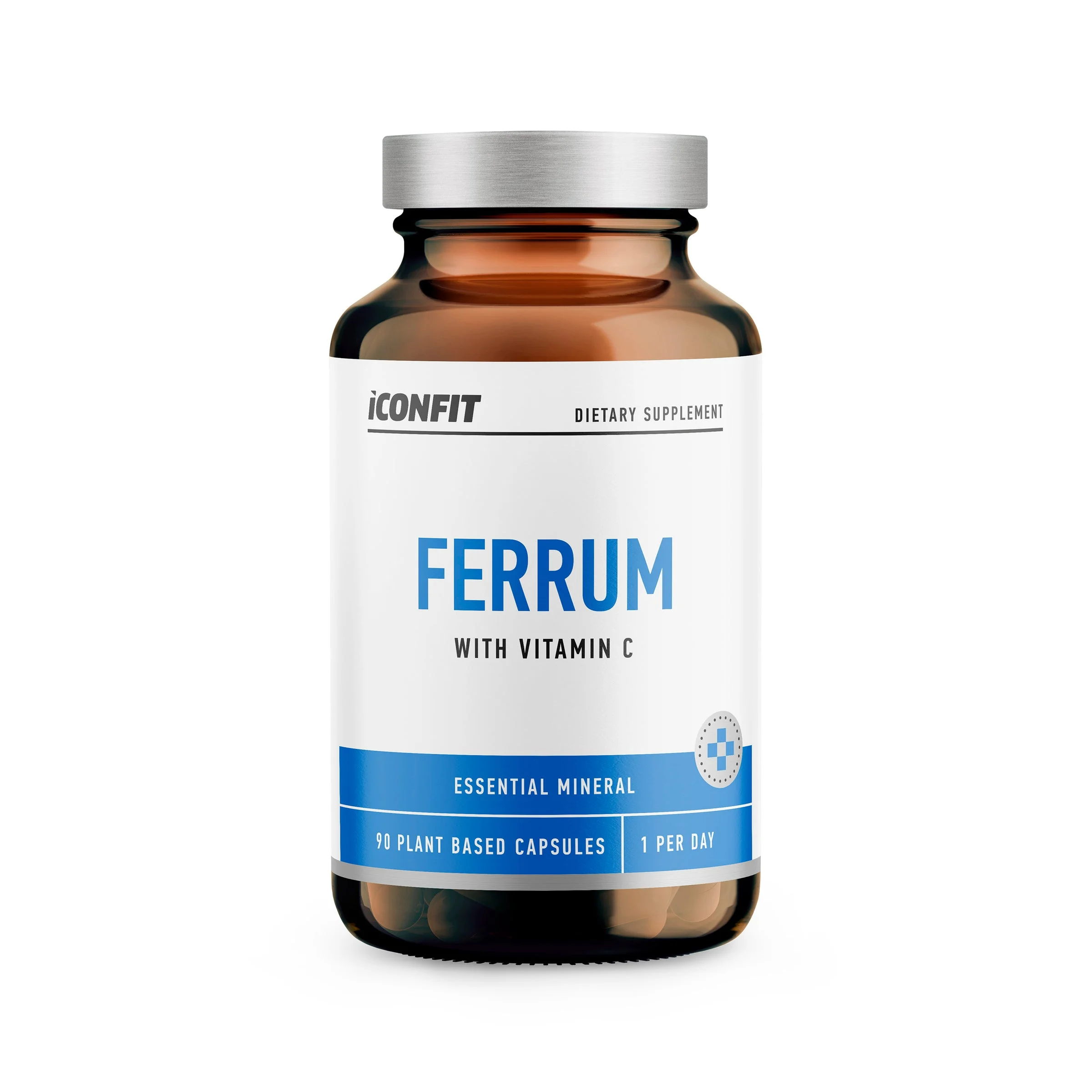 ICONFIT Capsules Ferrum + Vitamin C 90caps