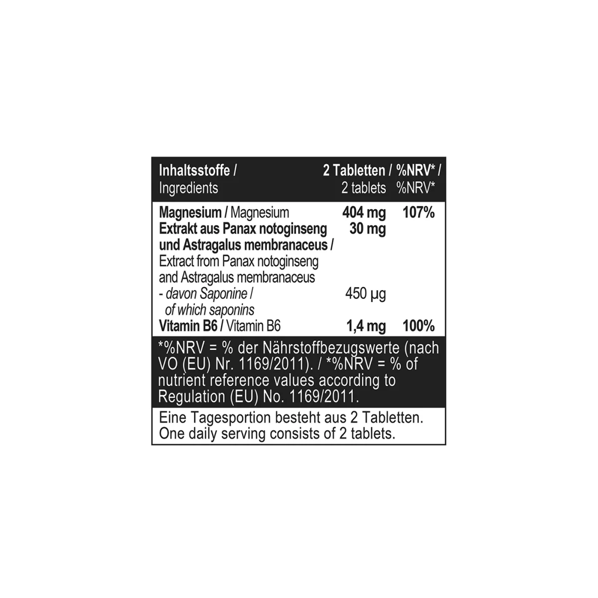 MST Magnesium Triple-Mag 60tabs — Tabs view 4
